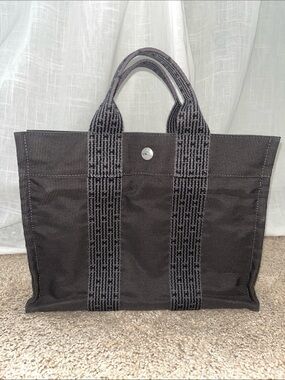 Hermes PM Canvas Tote Bag